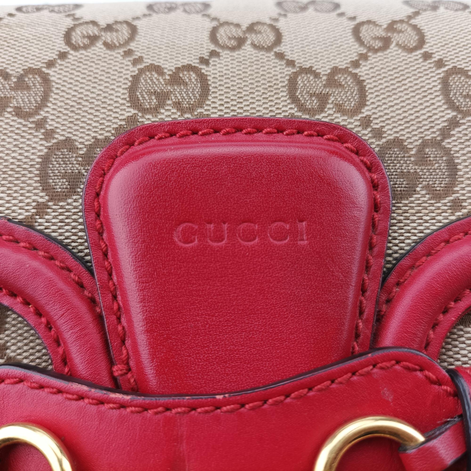 グッチ Gucci ショルダーバッグ レディース レディ ウェブ カーキ レザー×ファブリック 383848 C019075665