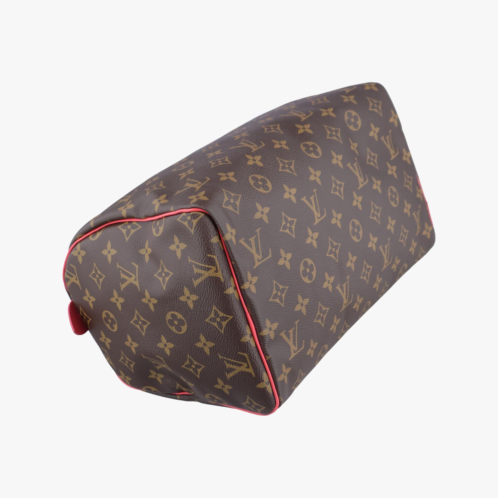 ルイヴィトン Louis Vuitton ボストンバッグ レディース スピーディ30 ブラウン モノグラム トーテム M41665 DU2155