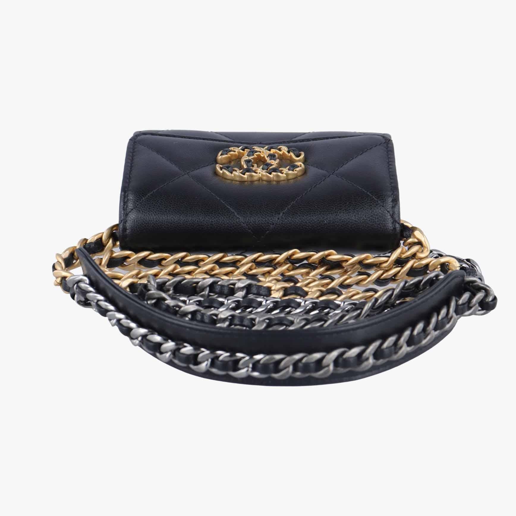 シャネル Chanel ショルダーバッグ レディース ミニマトラッセ ブラック ラムスキン AP1787 30642302