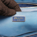 プラダ Prada ショルダーバッグ レディース ガレリア ブルー サフィアーノレザー B2274C 117