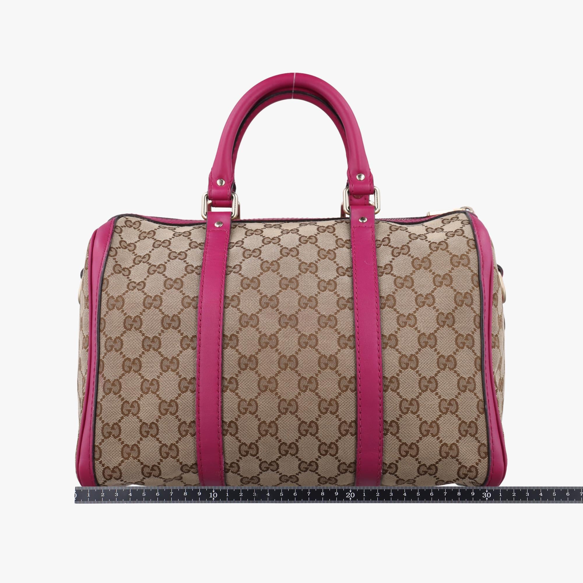 グッチ Gucci ボストンバッグ レディース シェリーライン カーキ レザー×ファブリック 247205 I015392477