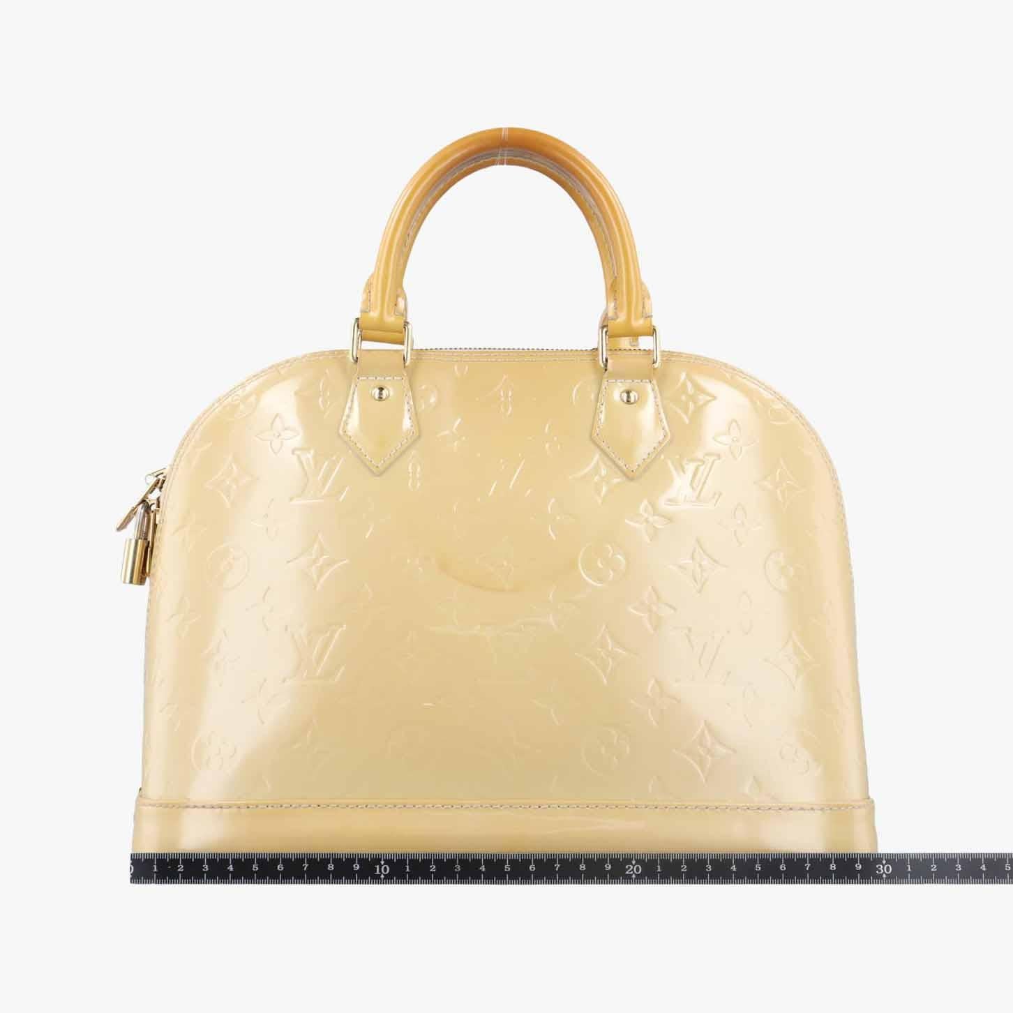 ルイヴィトン Louis Vuitton ハンドバッグ レディース アルマPM イエロー ヴェルニ M90101 MB1153