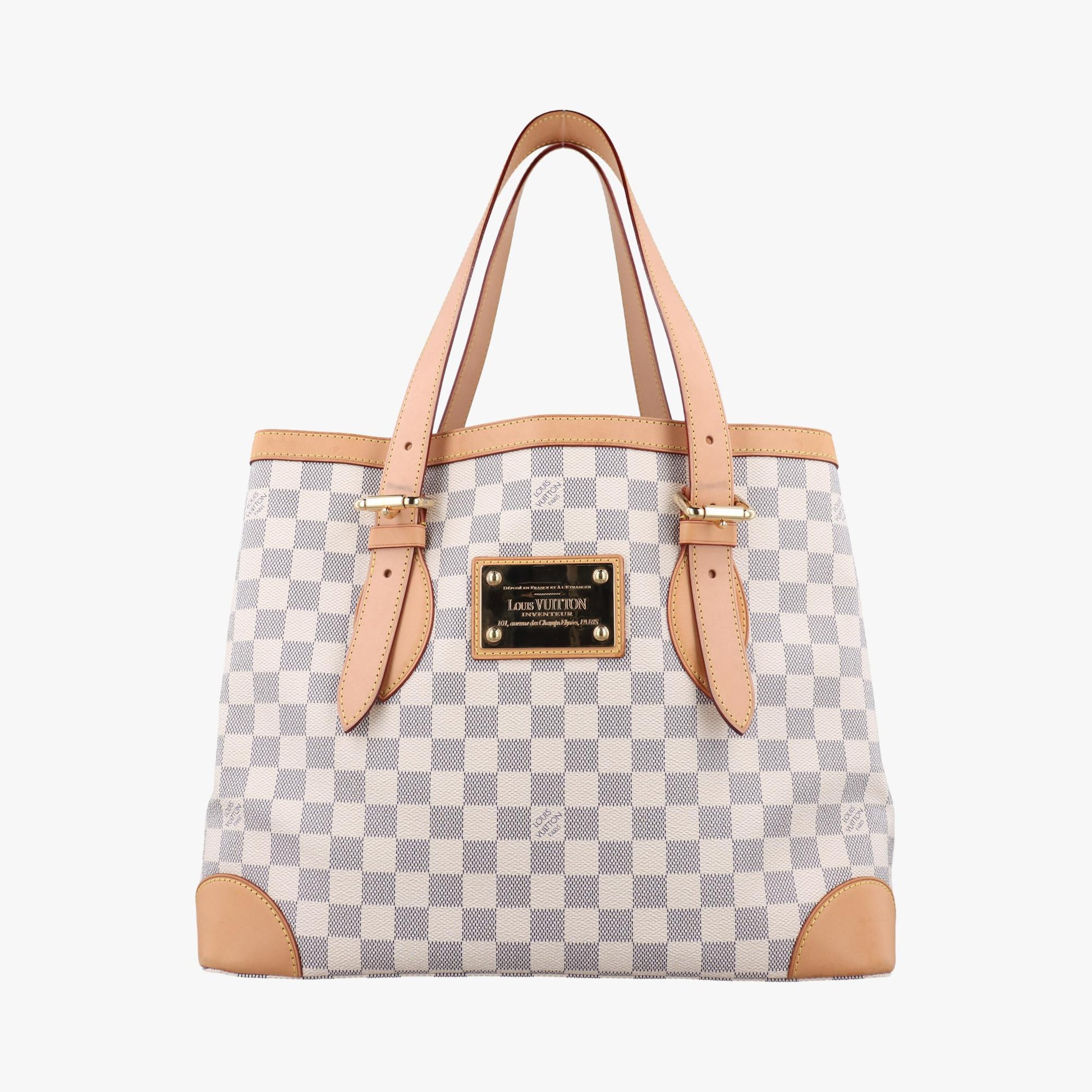 ルイヴィトン Louis Vuitton ショルダーバッグ レディース ハムプステッドMM ホワイト ダミエキャンバス N51206 CR2099