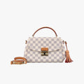 ルイヴィトン Louis Vuitton ショルダーバッグ レディース クロワゼット ホワイト ダミエキャンバス N41581 TR2126