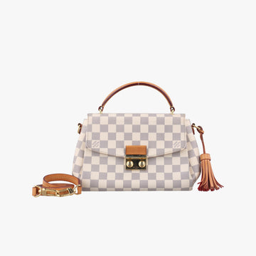 ルイヴィトン Louis Vuitton ショルダーバッグ レディース クロワゼット ホワイト ダミエキャンバス N41581 TR2126