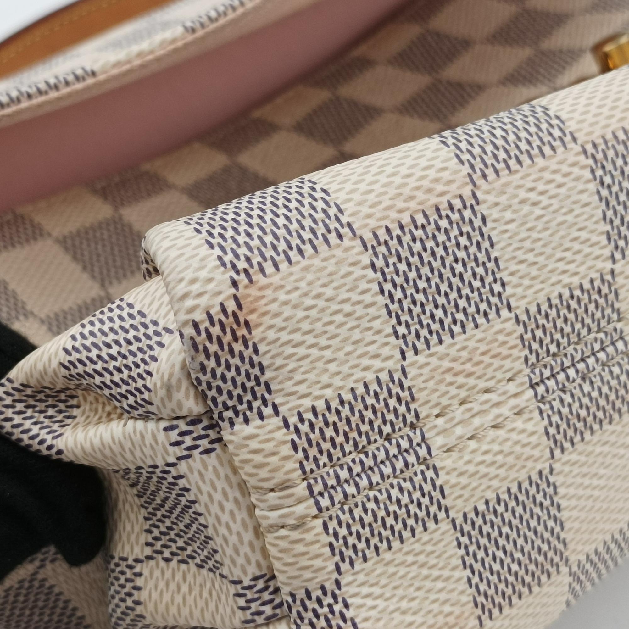 ルイヴィトン Louis Vuitton ショルダーバッグ レディース クロワゼット ホワイト ダミエキャンバス N41581 TR2126