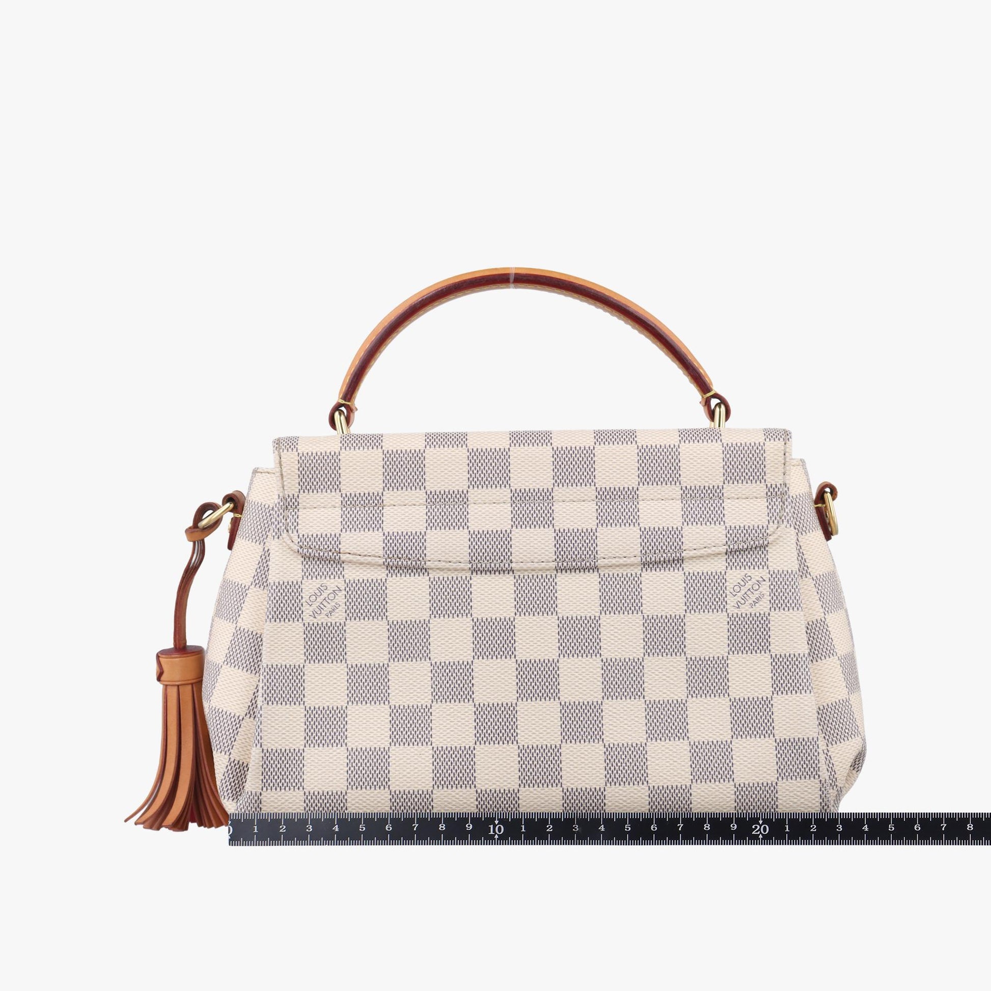 ルイヴィトン Louis Vuitton ショルダーバッグ レディース クロワゼット ホワイト ダミエキャンバス N41581 TR2126