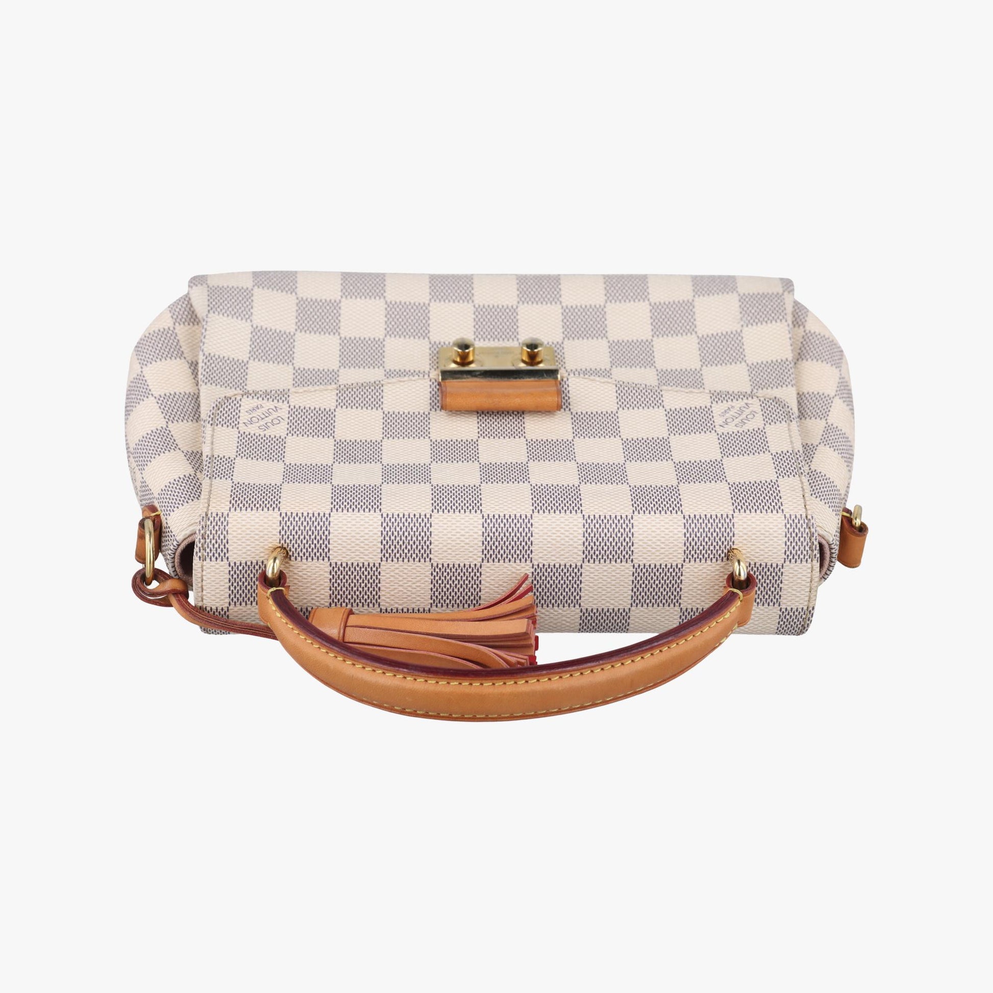 ルイヴィトン Louis Vuitton ショルダーバッグ レディース クロワゼット ホワイト ダミエキャンバス N41581 TR2126