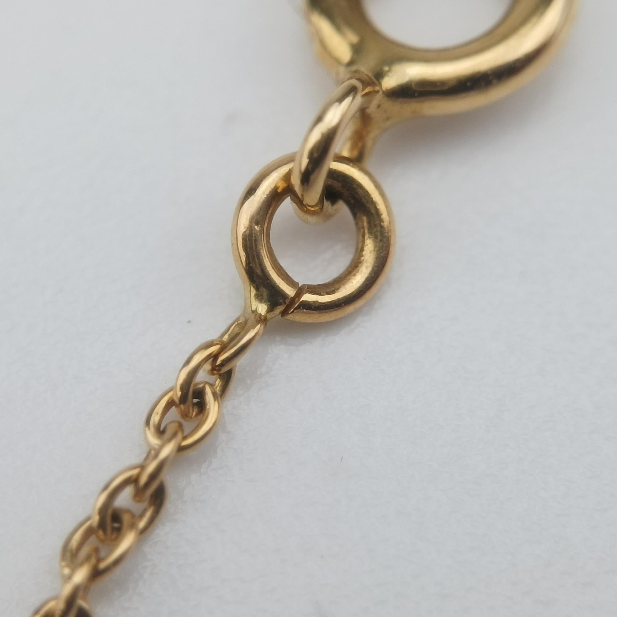 クリスチャンディオール Christian Dior ネックレス レディース ローズデヴァン メダリオン グリーン AU750 122037