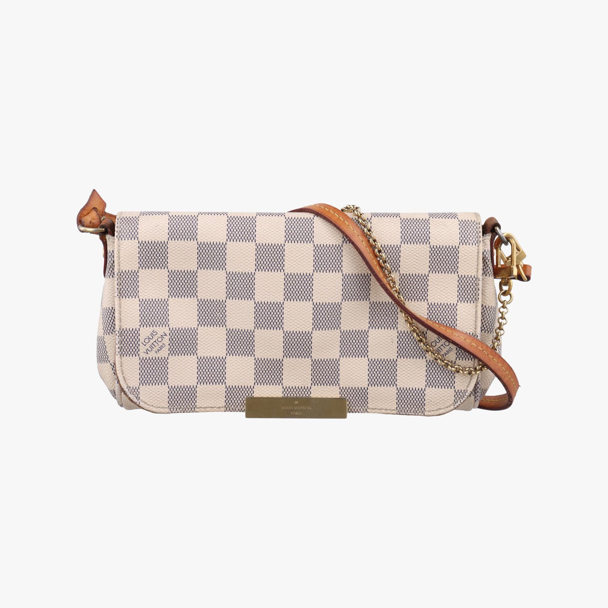 ルイヴィトン Louis Vuitton ショルダーバッグ レディース フェイボリットPM ホワイト ダミエキャンバス N41277 FL4114