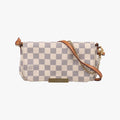 ルイヴィトン Louis Vuitton ショルダーバッグ レディース フェイボリットPM ホワイト ダミエキャンバス N41277 FL4114