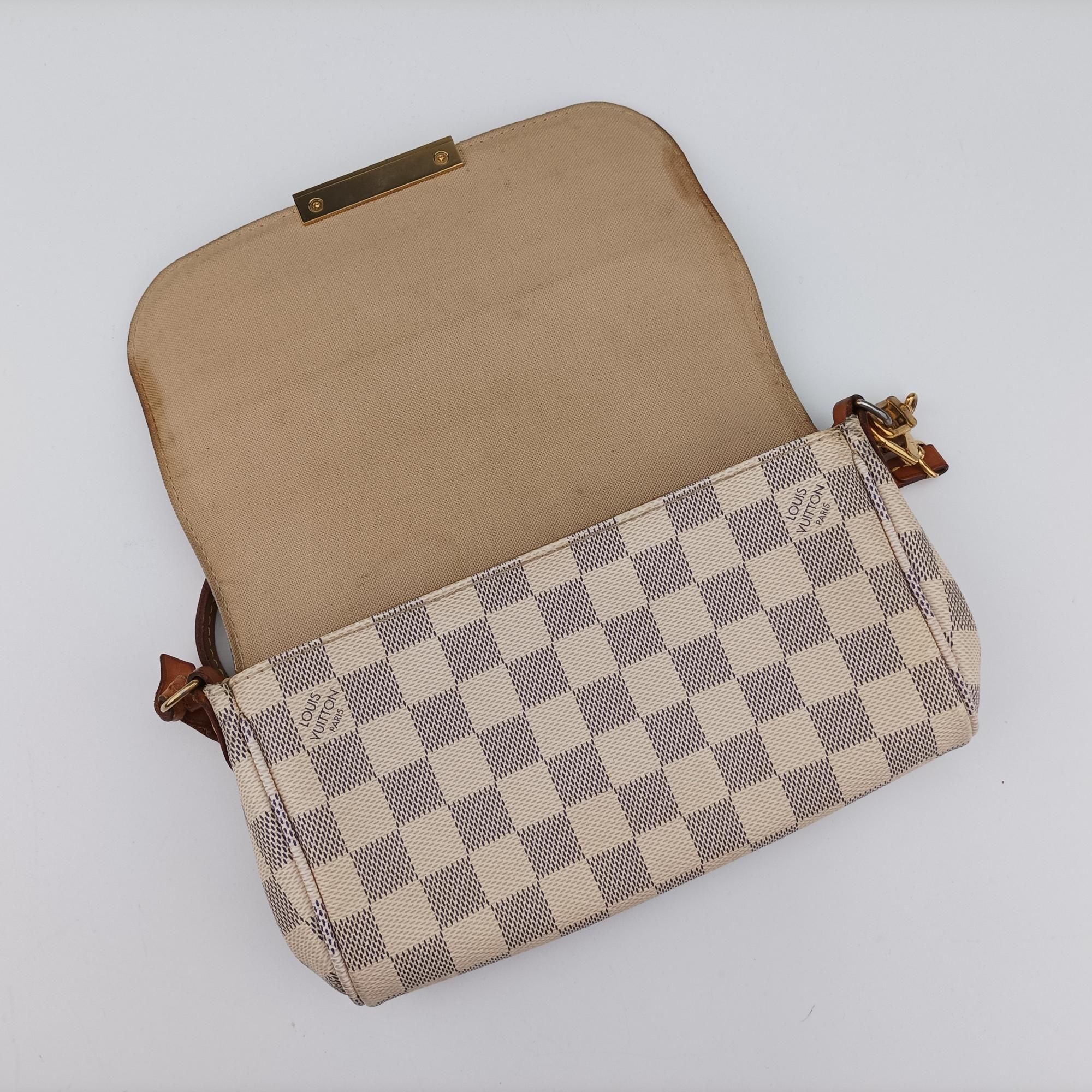 ルイヴィトン Louis Vuitton ショルダーバッグ レディース フェイボリットPM ホワイト ダミエキャンバス N41277 FL4114