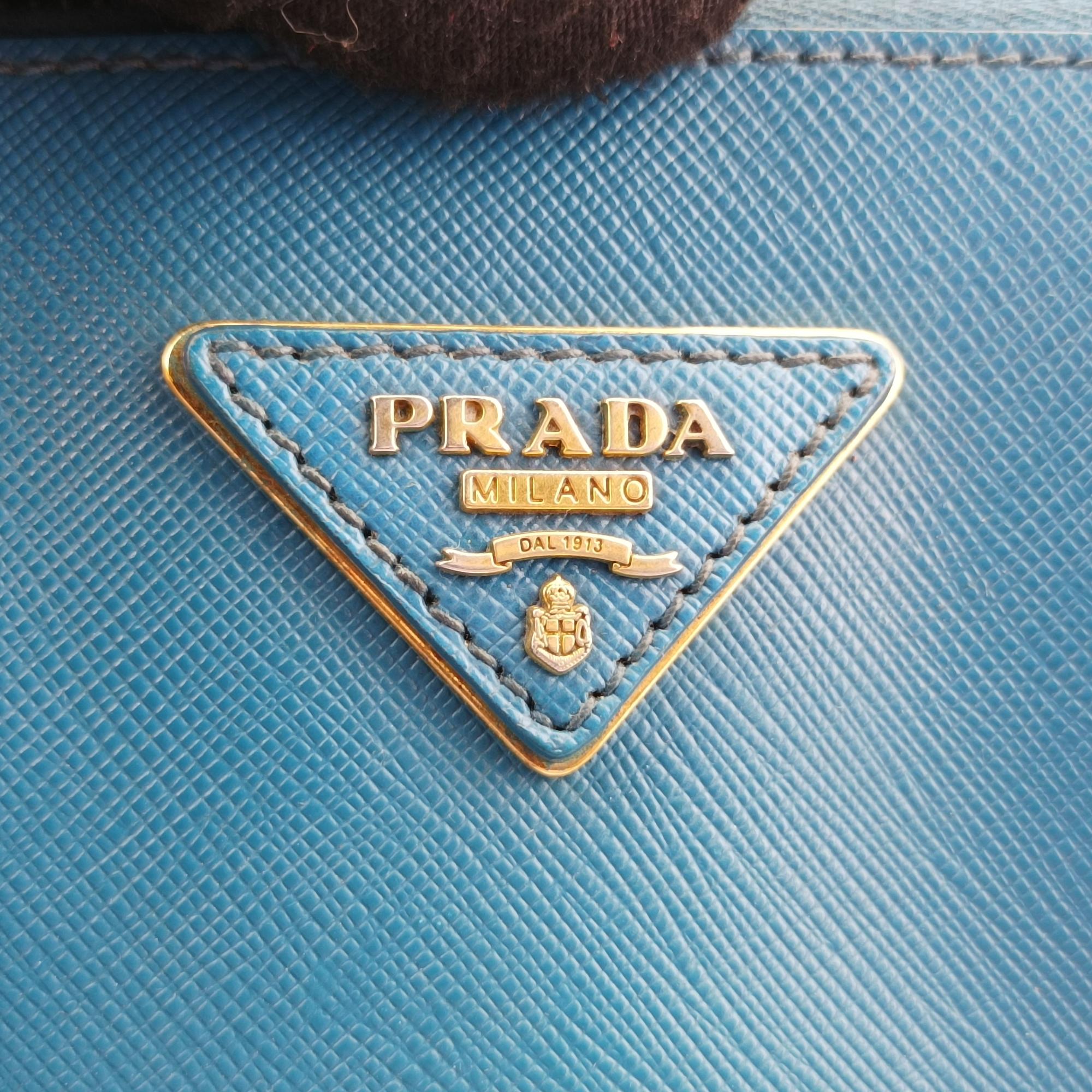 プラダ Prada ハンドバッグ レディース ブルー 7 1