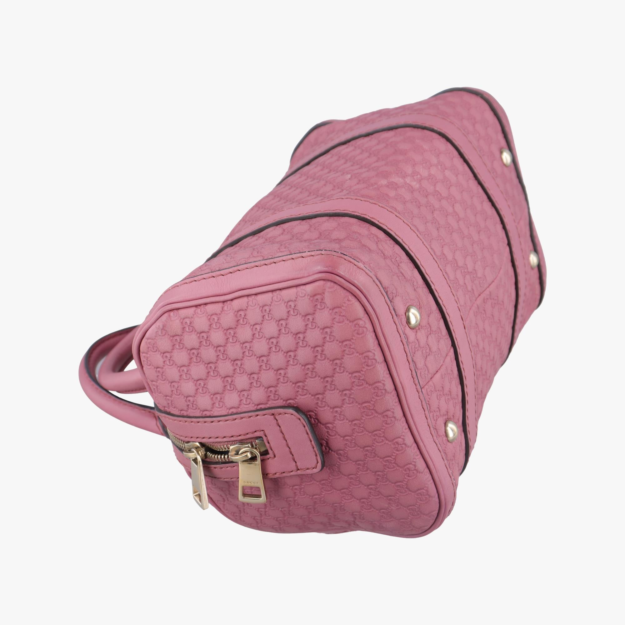 グッチ Gucci ボストンバッグ レディース マイクログッチシマ ワインレッド レザー 269876 E013133936