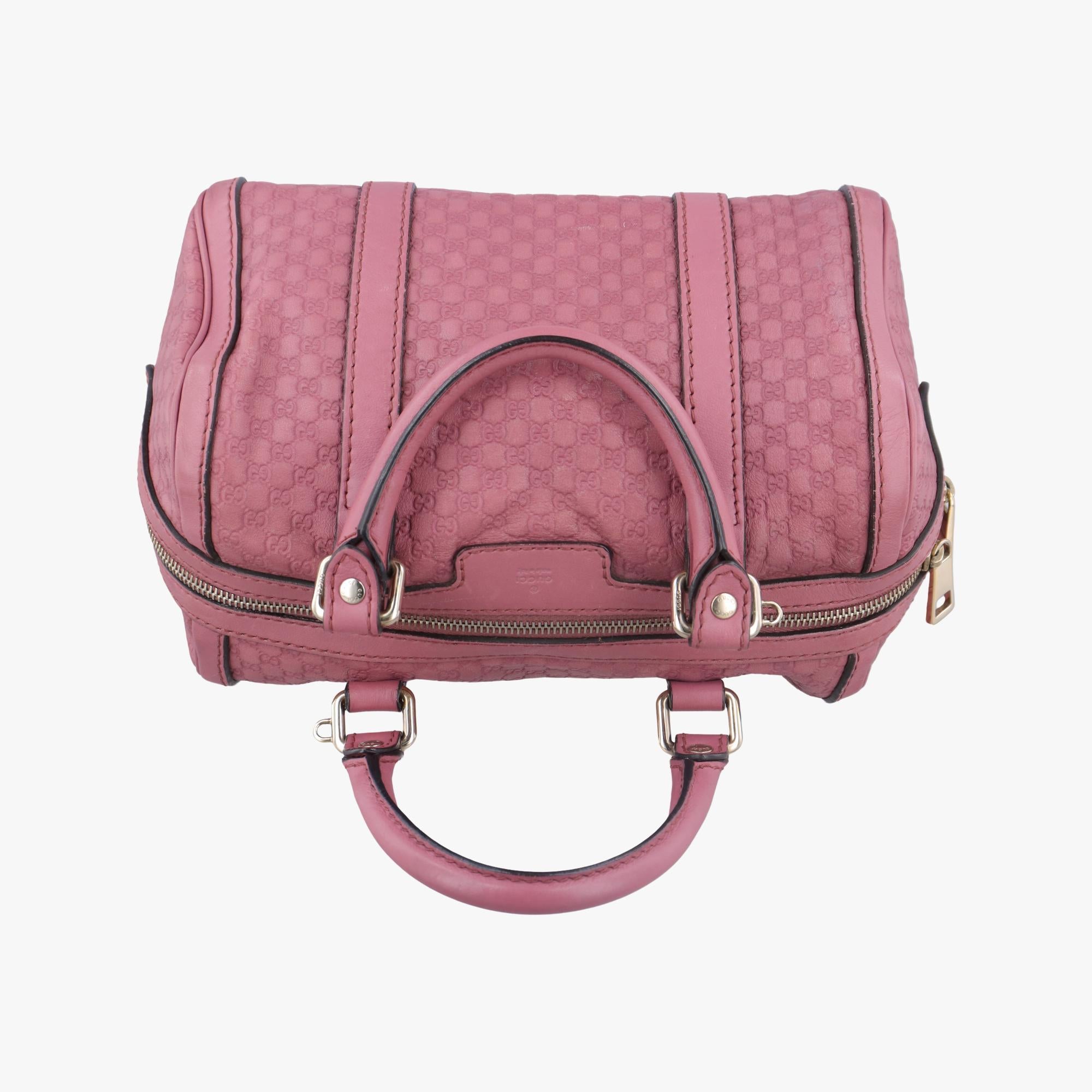 グッチ Gucci ボストンバッグ レディース マイクログッチシマ ワインレッド レザー 269876 E013133936