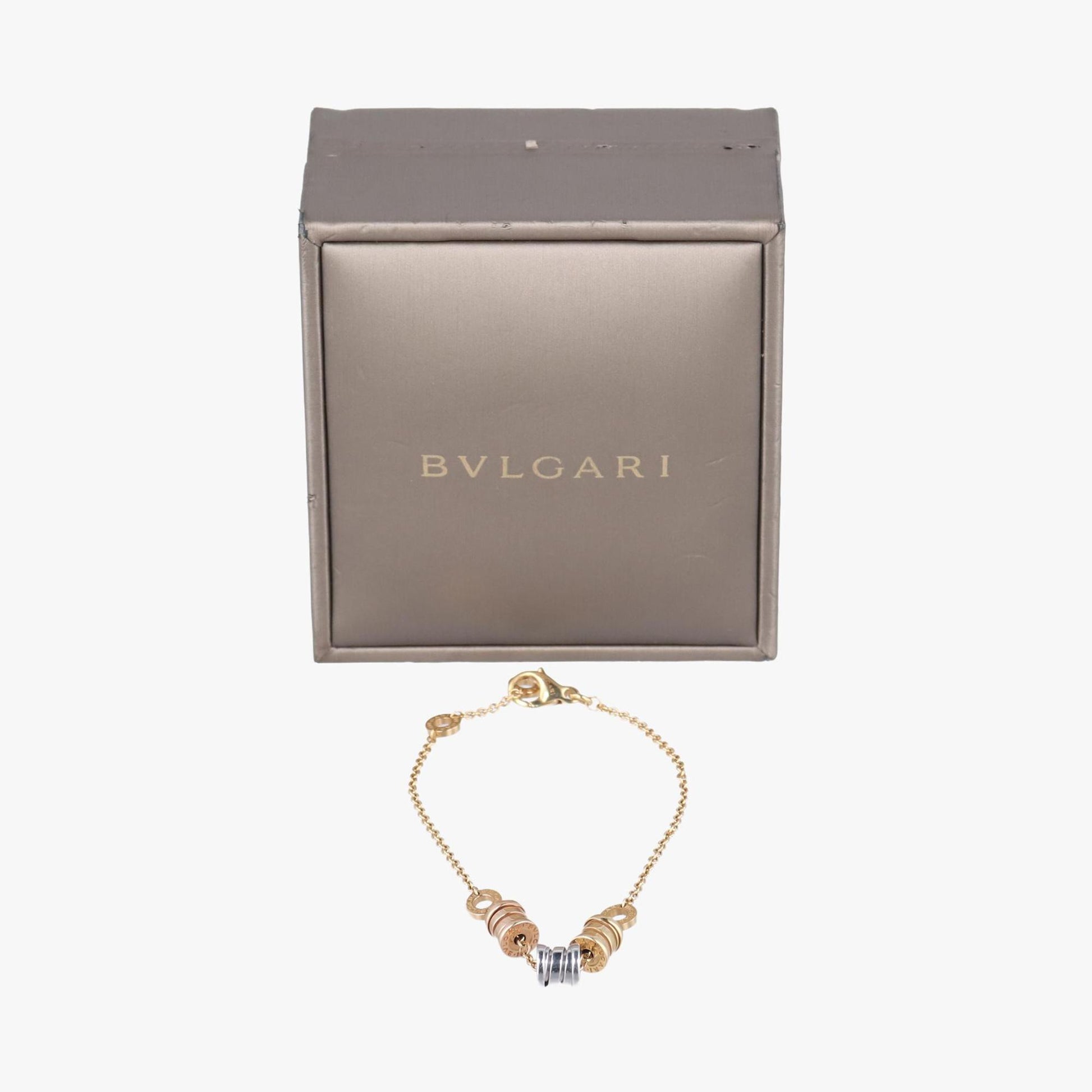 ブルガリ Bvlgari ブレスレット レディース ビーゼロワン ゴールド AU750 PM9M8C