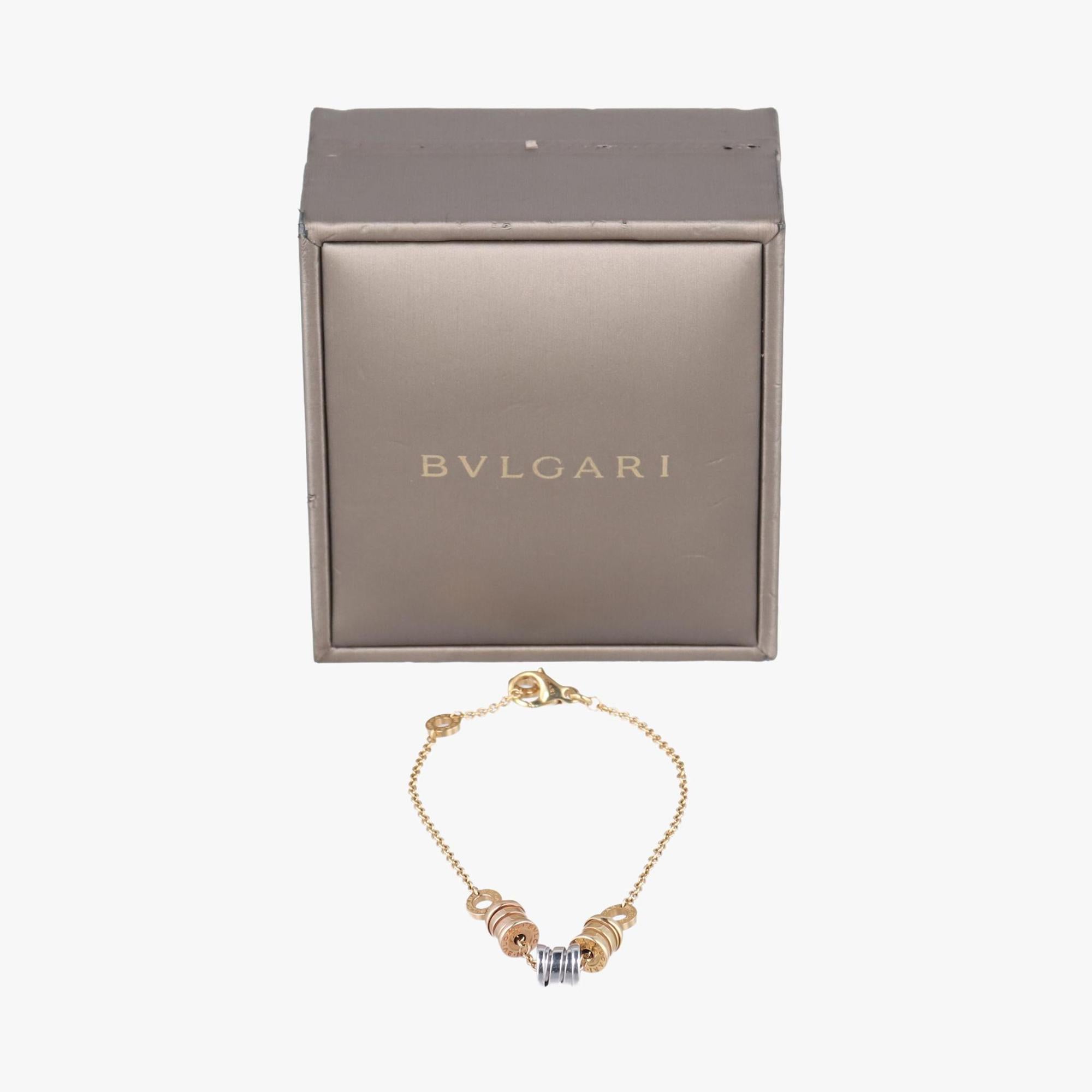 ブルガリ Bvlgari ブレスレット レディース ビーゼロワン ゴールド AU750 PM9M8C