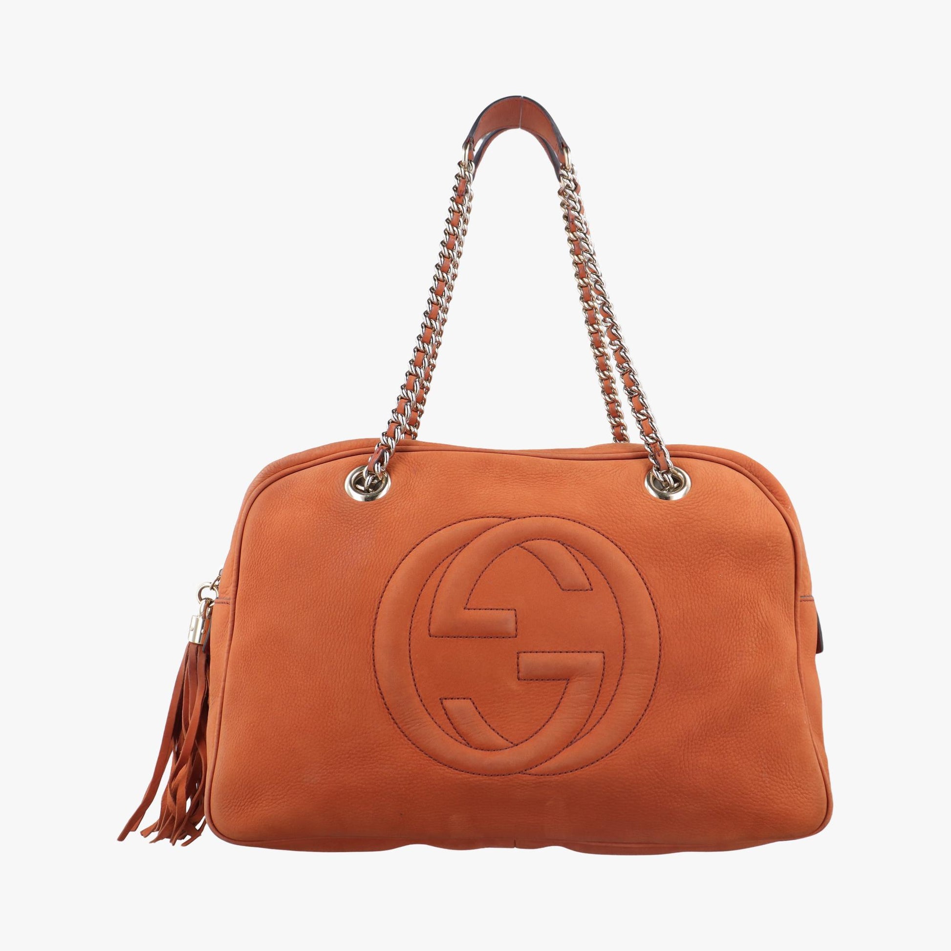 グッチ Gucci ショルダーバッグ レディース ソーホー オレンジ レザー 353126 C017392608