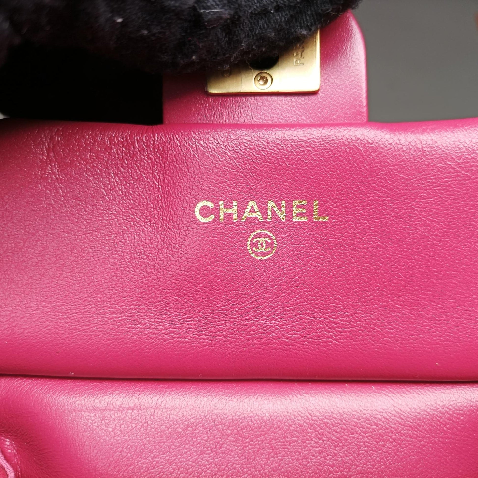 シャネル Chanel ショルダーバッグ レディース レディ ハンドル フラップ カード ホルダー ローズ レッド ラムスキン AP2271 31500062