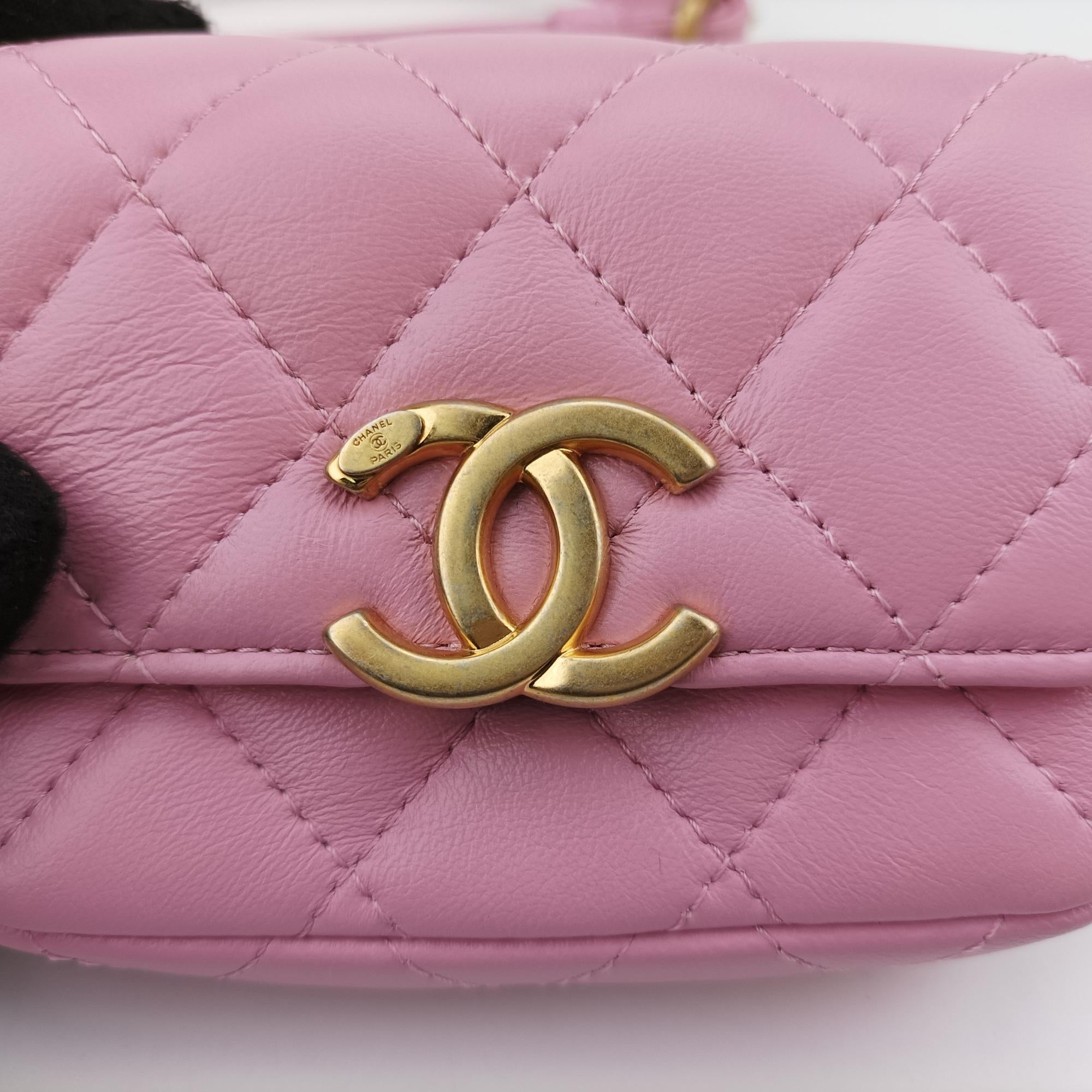 シャネル Chanel ボディバッグ/ウェストバッグ レディース ピンク AP2743 32020393