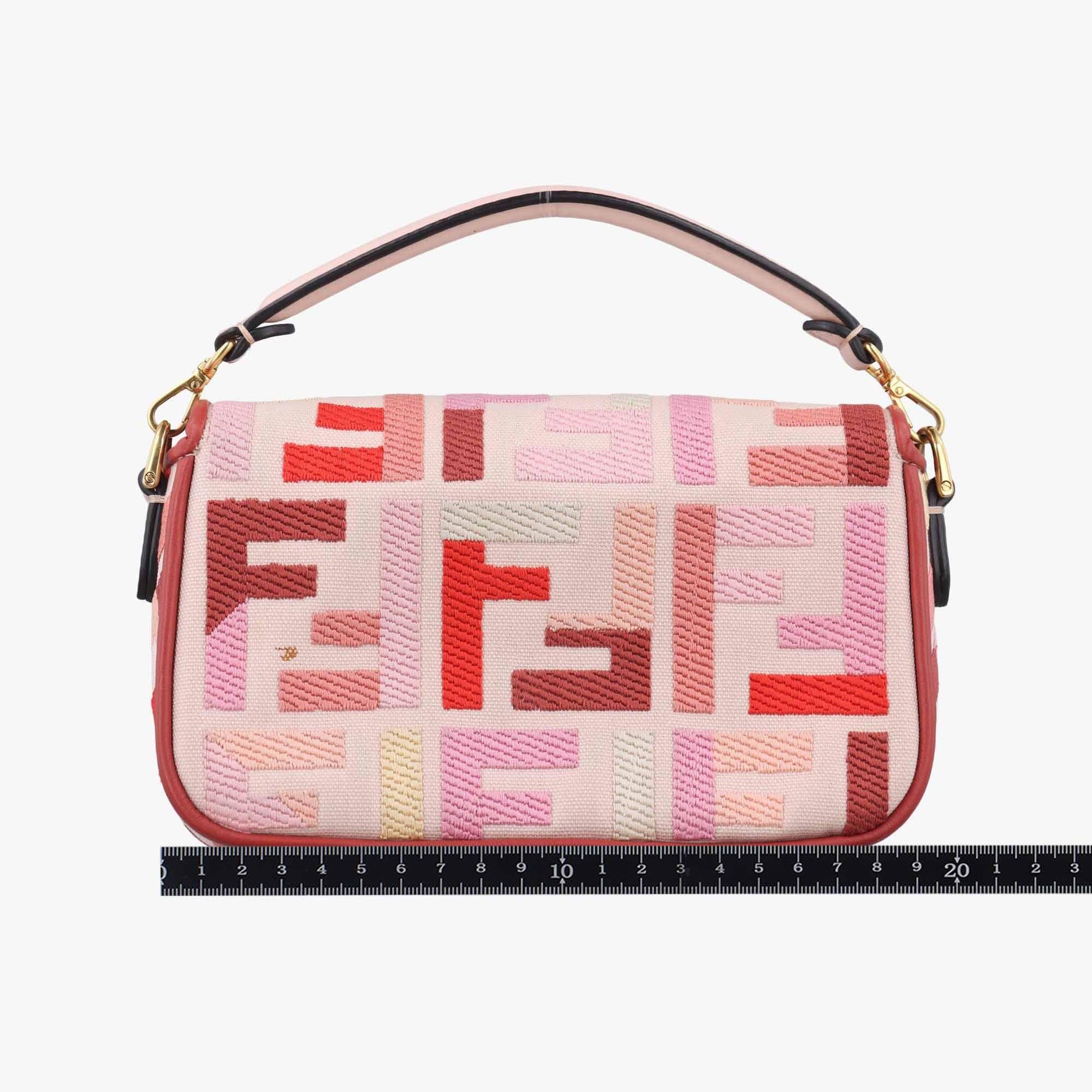 フェンディ Fendi ショルダーバッグ レディース マンマバケット マルチカラー ファブリック 8BS017-AEUH-209-10429