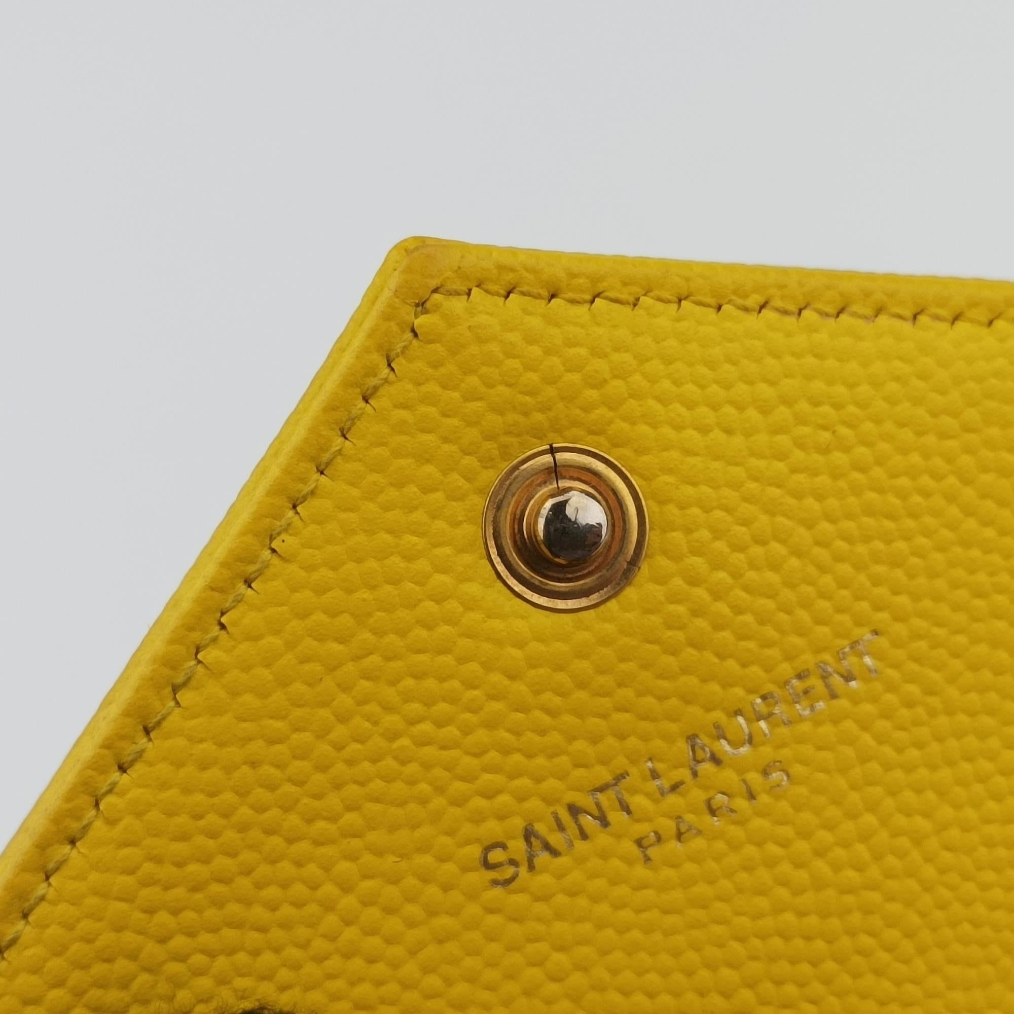 イヴサンローラン Yves saint Laurent ショルダーバッグ レディース イエロー INN393953.1115