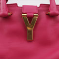 イヴサンローラン Yves saint Laurent ショルダーバッグ レディース Yライン プチカバス ローズ レッド レザー 311210.527411