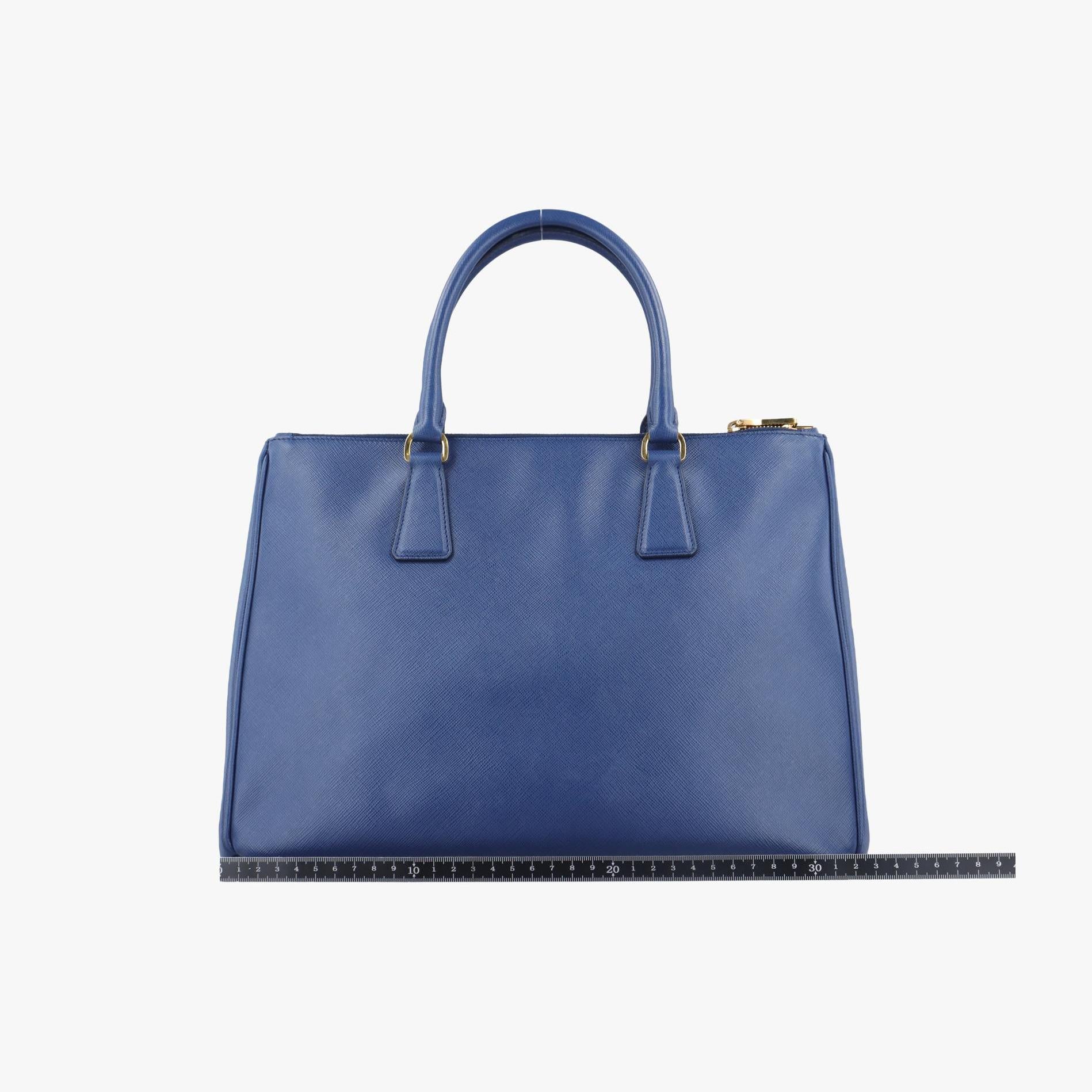 プラダ Prada ショルダーバッグ レディース ガレリア ブルー サフィアーノレザー BN2274 204 58/L