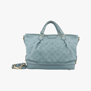 ルイヴィトン Louis Vuitton ショルダーバッグ レディース ステラPM ブルー マヒナ M93176 AR1150