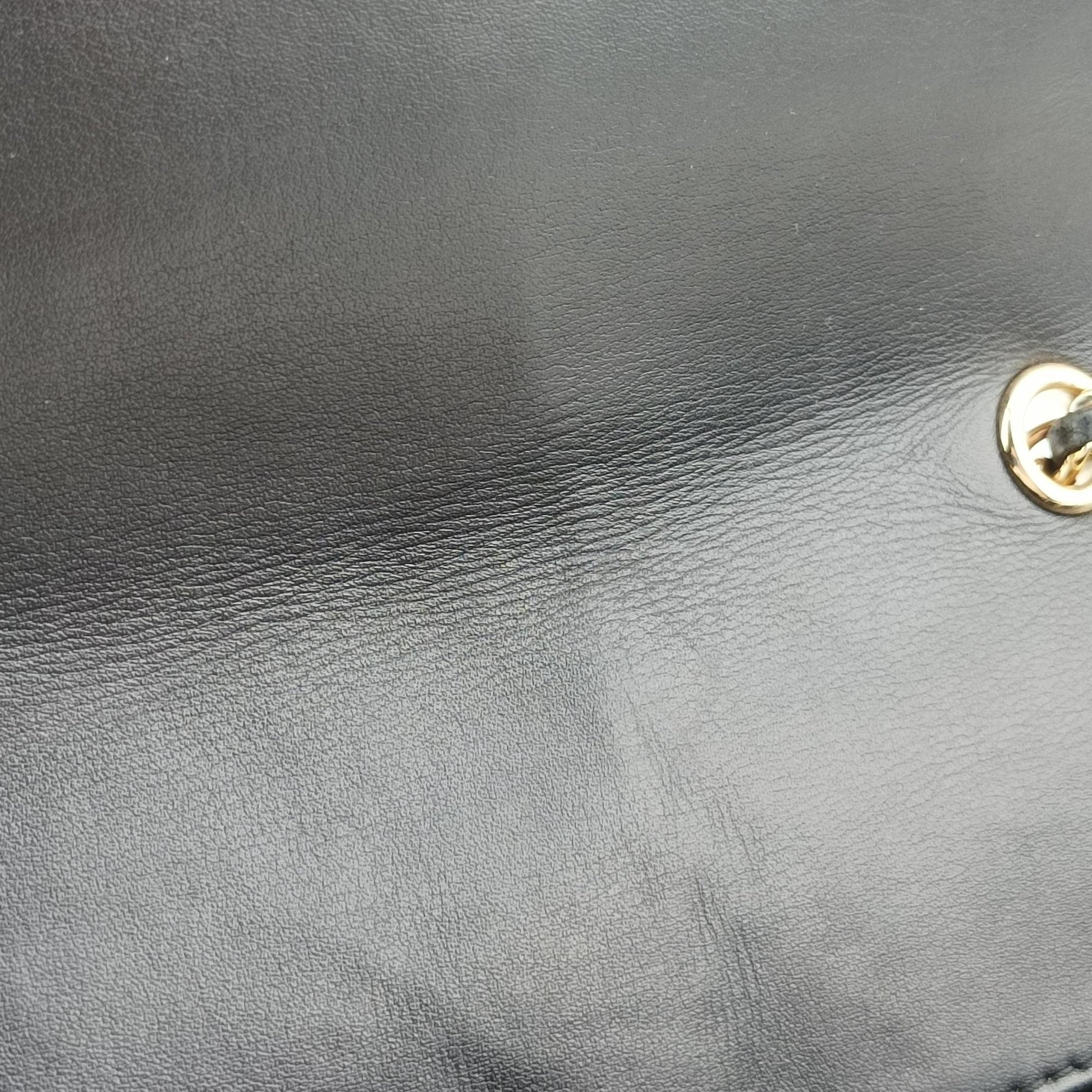 Covered CC Flap Black leather AS0534 27693644マトラッセ カバード CC フラップ ブラック レザー AS0534 27693644