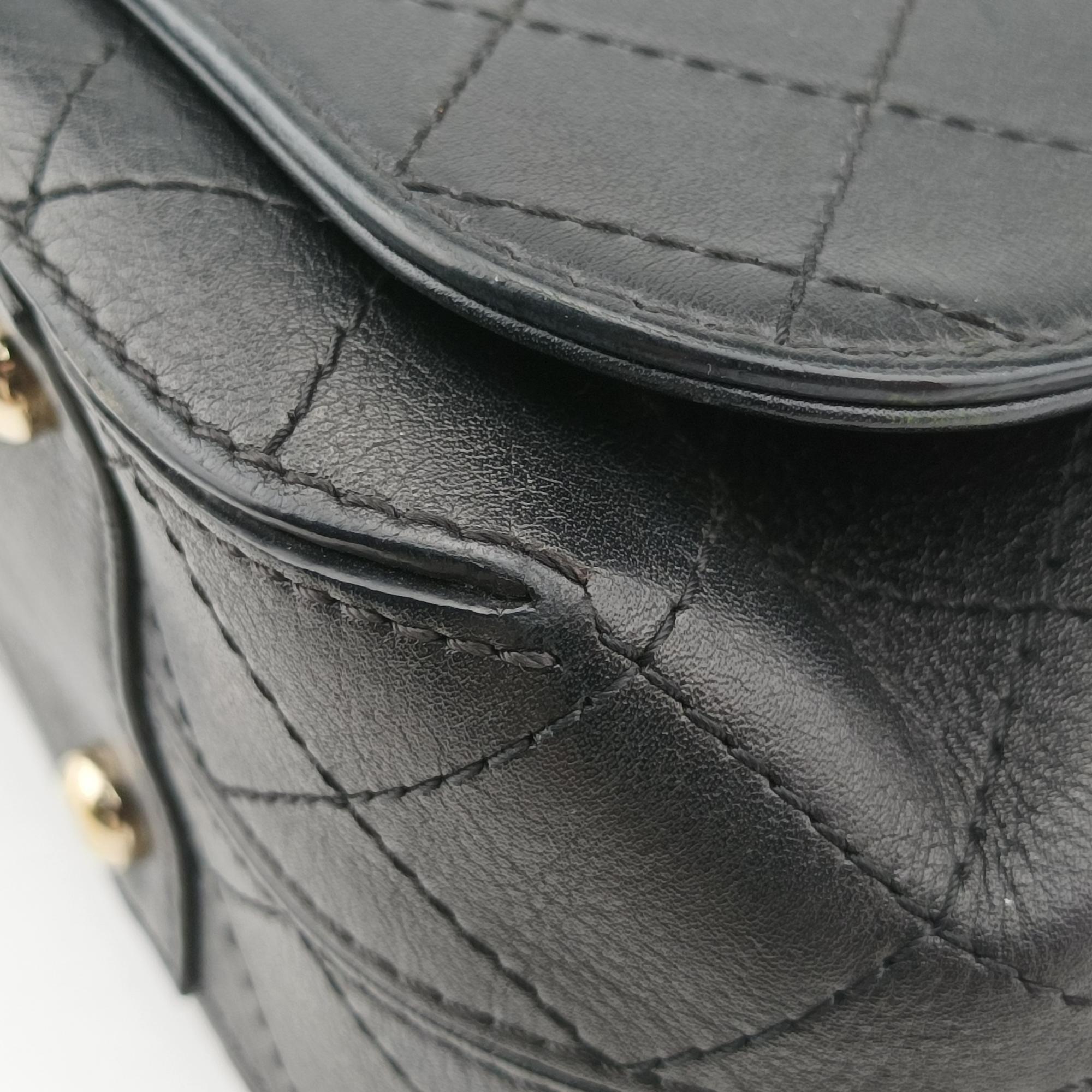 Covered CC Flap Black leather AS0534 27693644マトラッセ カバード CC フラップ ブラック レザー AS0534 27693644