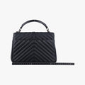 イヴサンローラン Yves saint Laurent ショルダーバッグ レディース カレッジ ブラック レザー PMR428056.0317