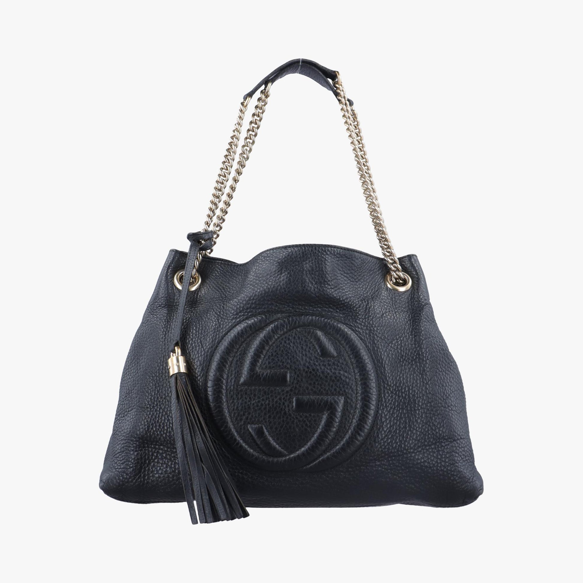 グッチ Gucci ショルダーバッグ レディース ソーホー ブラック レザー 308982 D015181128