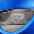 シャネル Chanel ショルダーバッグ レディース ボーイシャネル ブルー ベロア A67416 17119457