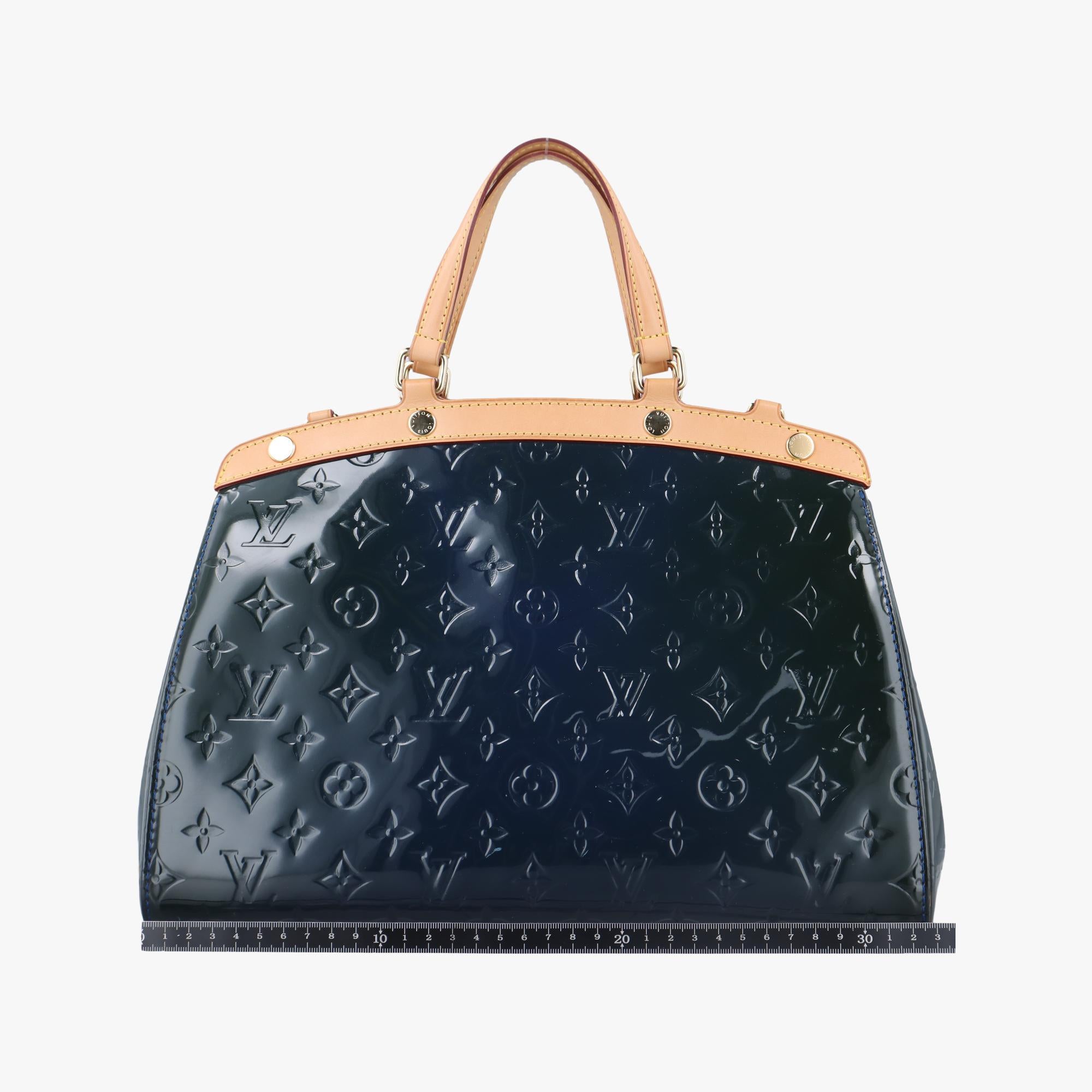 ルイヴィトン Louis Vuitton ショルダーバッグ レディース ブレアMM ブルー ヴェルニ M90054 AA2143