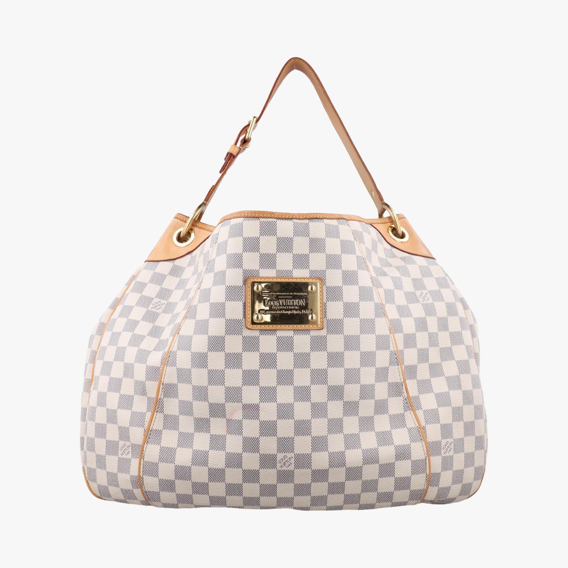 ルイヴィトン Louis Vuitton ショルダーバッグ レディース ガリエラGM ホワイト ダミエキャンバス N55216 SP1019