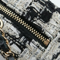 シャネル Chanel ショルダーバッグ レディース ロウンドアスアース リボン ブラック ファブリック AP0245 29910382