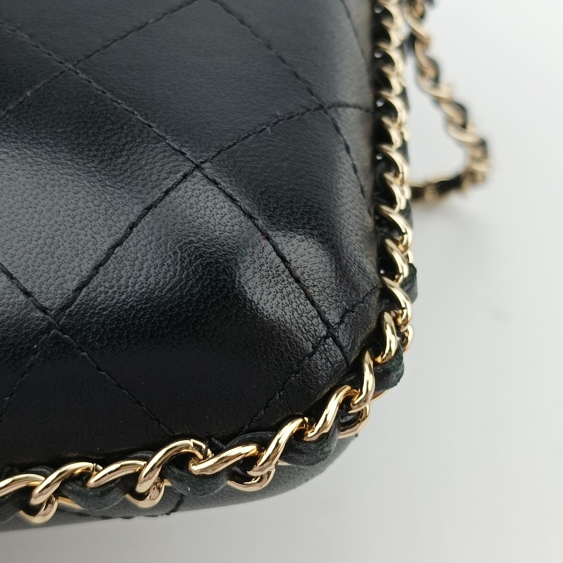 シャネル Chanel ショルダーバッグ レディース シャネル CC フォン ホルダー ブラック ラムスキン A94471 27712638