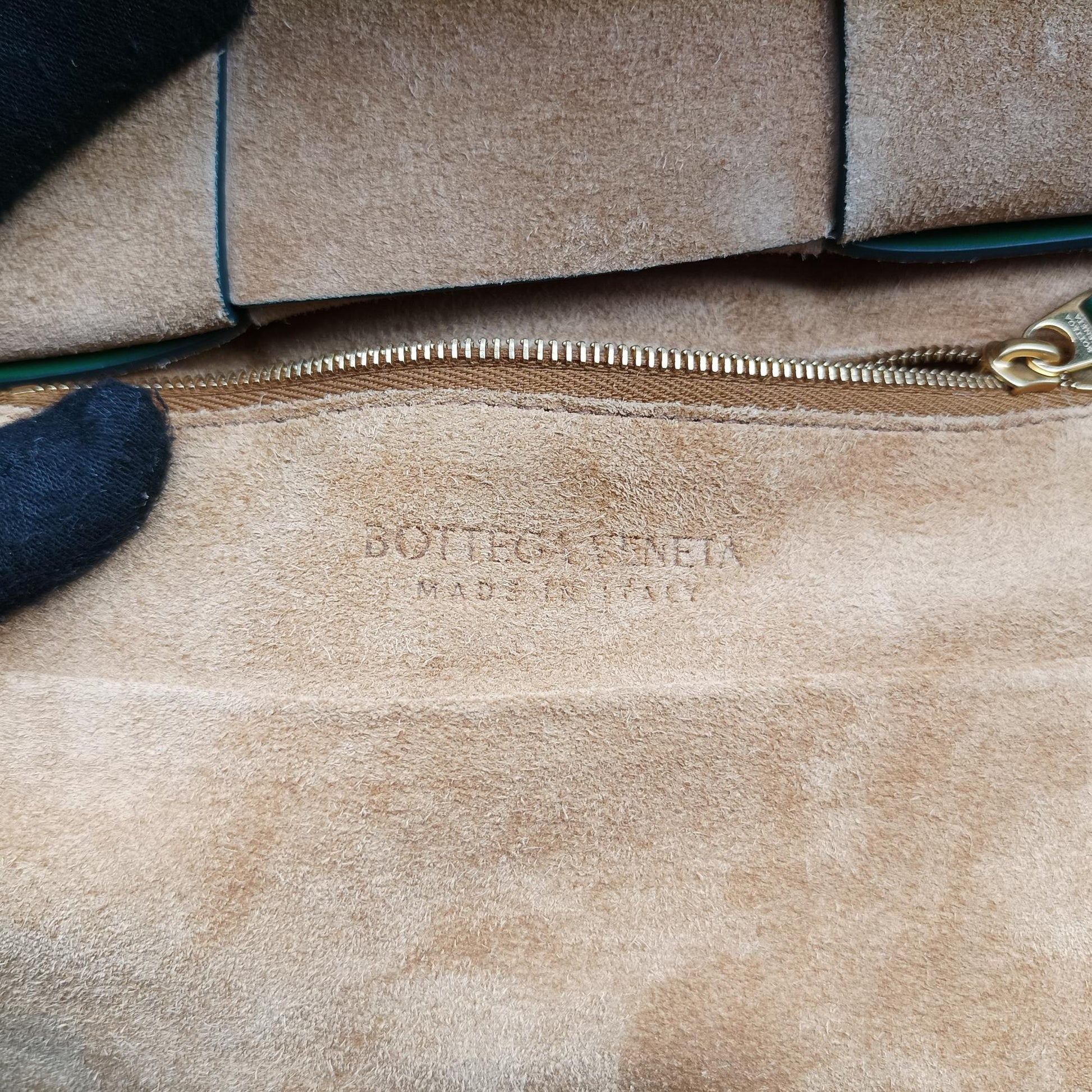 ボッテガヴェネタ Bottega Veneta ショルダーバッグ レディース ザ アルコ グリーン ラムスキン B087833620