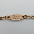 クリスチャンディオール Christian Dior ネックレス レディース ローズデヴァン メダリオン レッド AU750 125048