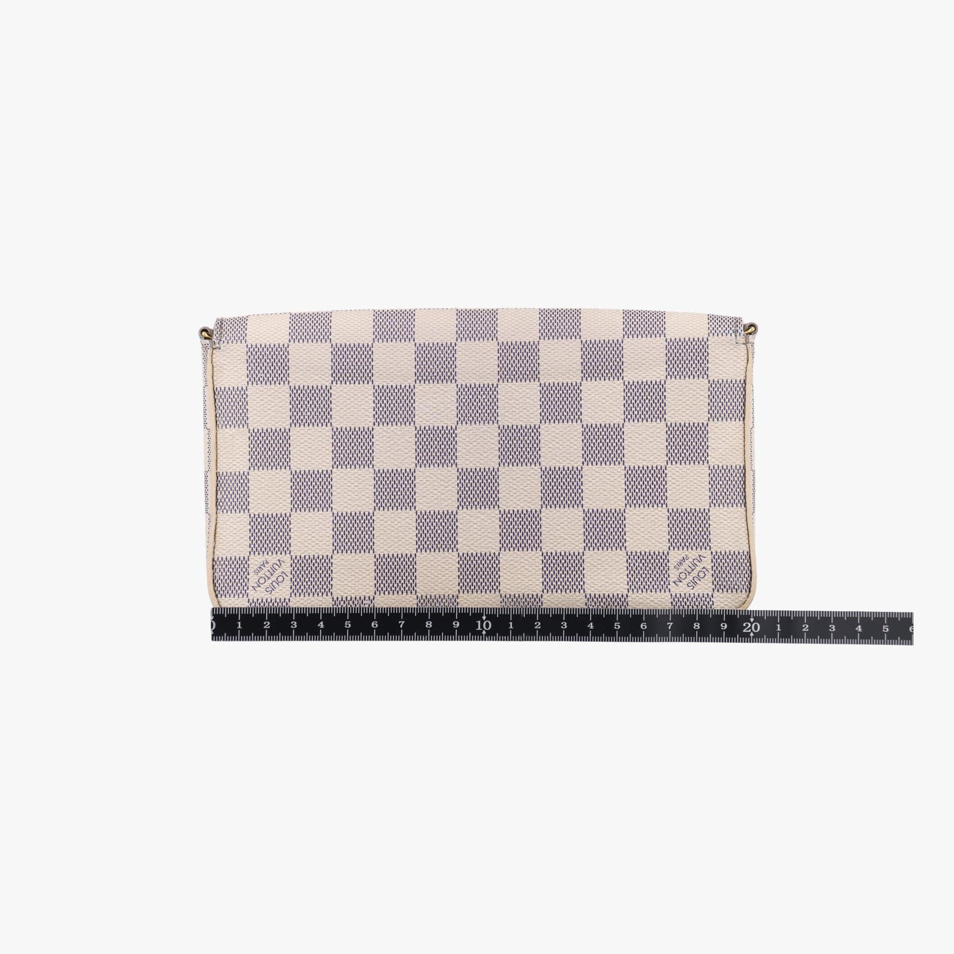 ルイヴィトン Louis Vuitton ショルダーバッグ レディース ポシェットフェリシー ホワイト ダミエキャンバス N63106 MI4126