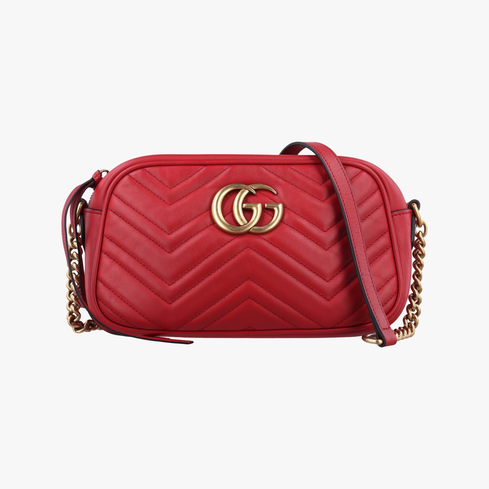 グッチ Gucci ショルダーバッグ レディース レッド 447632  520981 A020542444