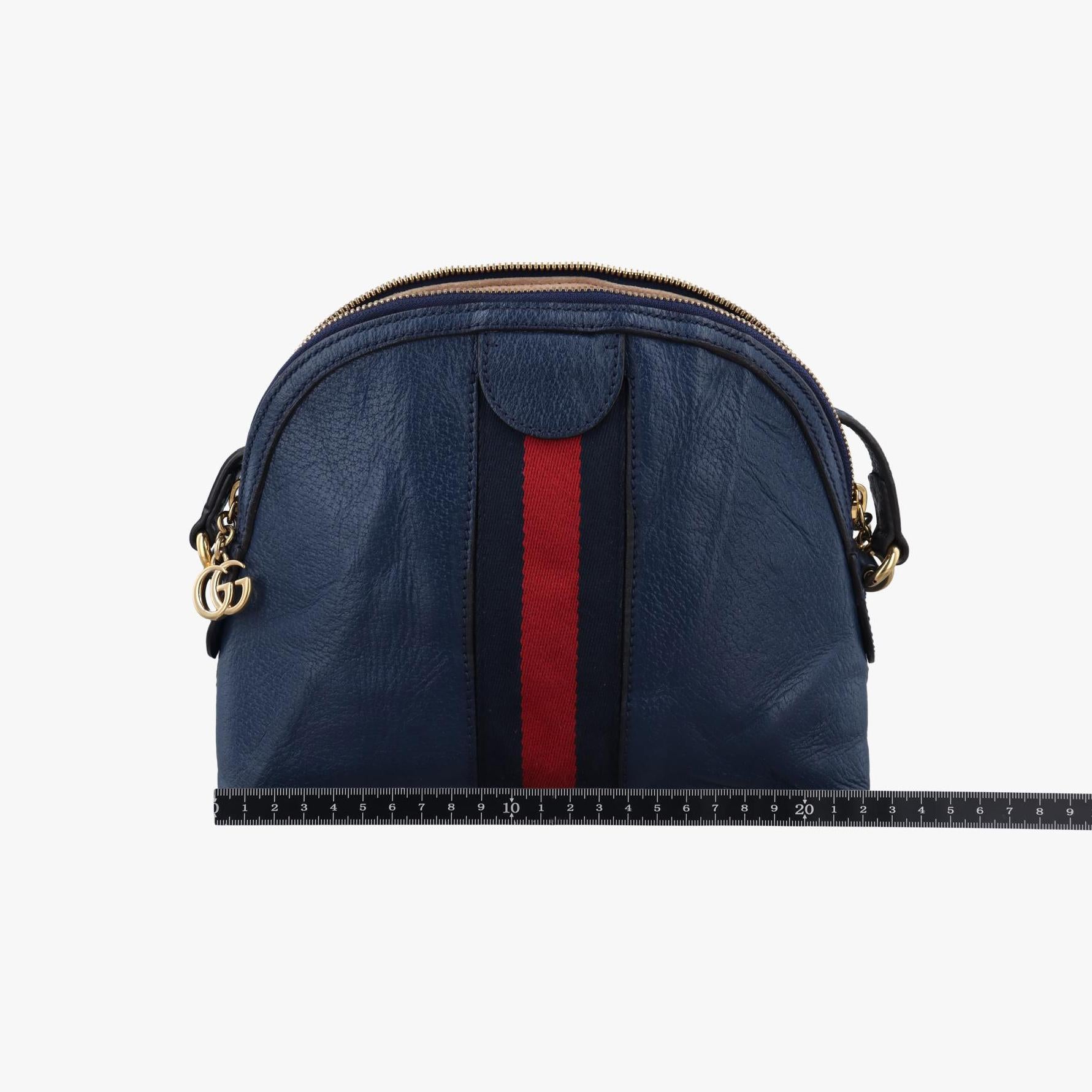 グッチ Gucci ショルダーバッグ レディース オフィディア ブルーブラック レザー 499621 C030463645