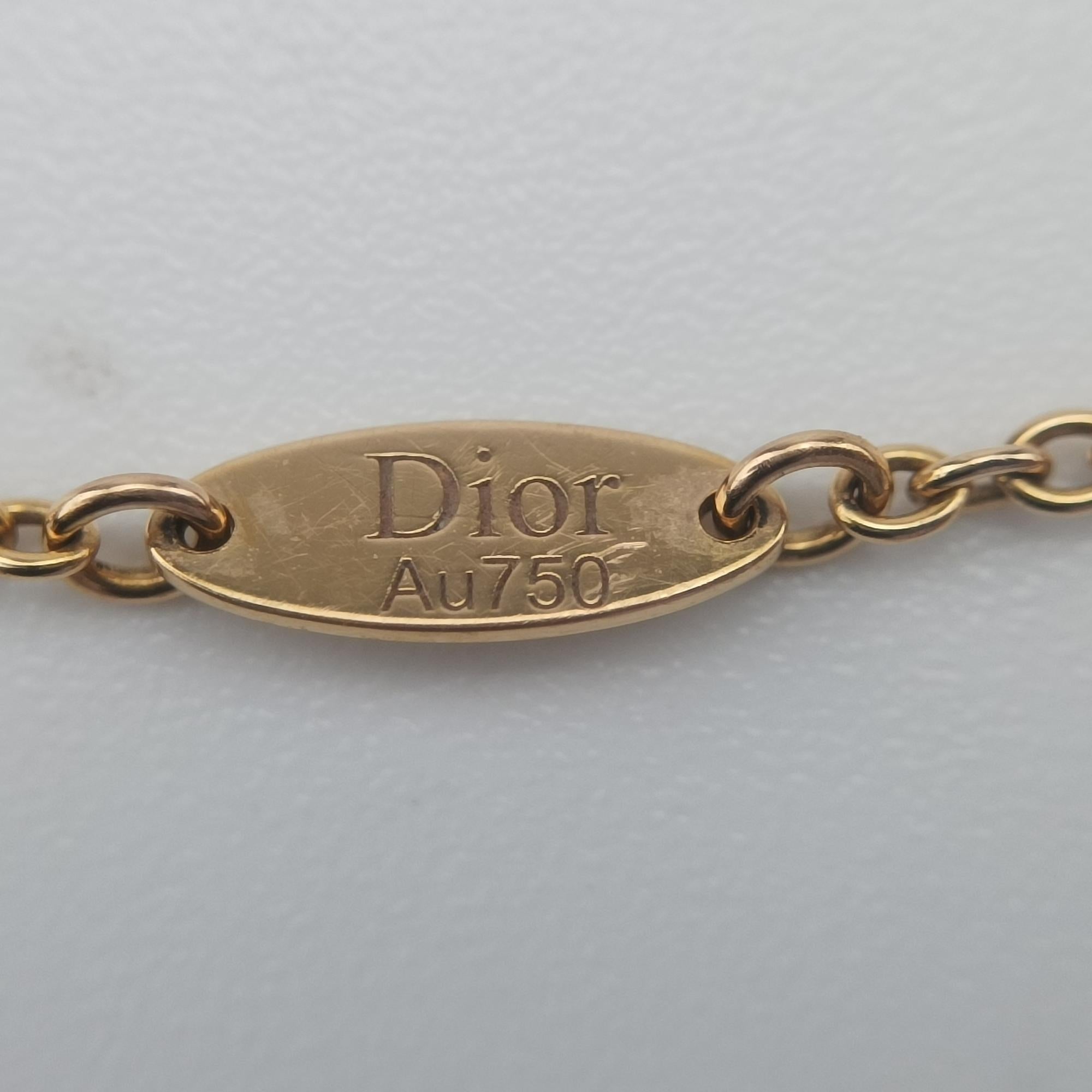 クリスチャンディオール Christian Dior ブレスレット レディース ピンク 096194