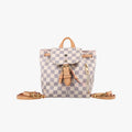 ルイヴィトン Louis Vuitton リュック/バックパック レディース スペロンBB ホワイト ダミエキャンバス N44026 SR1187