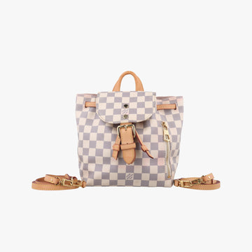 ルイヴィトン Louis Vuitton リュック/バックパック レディース スペロンBB ホワイト ダミエキャンバス N44026 SR1187