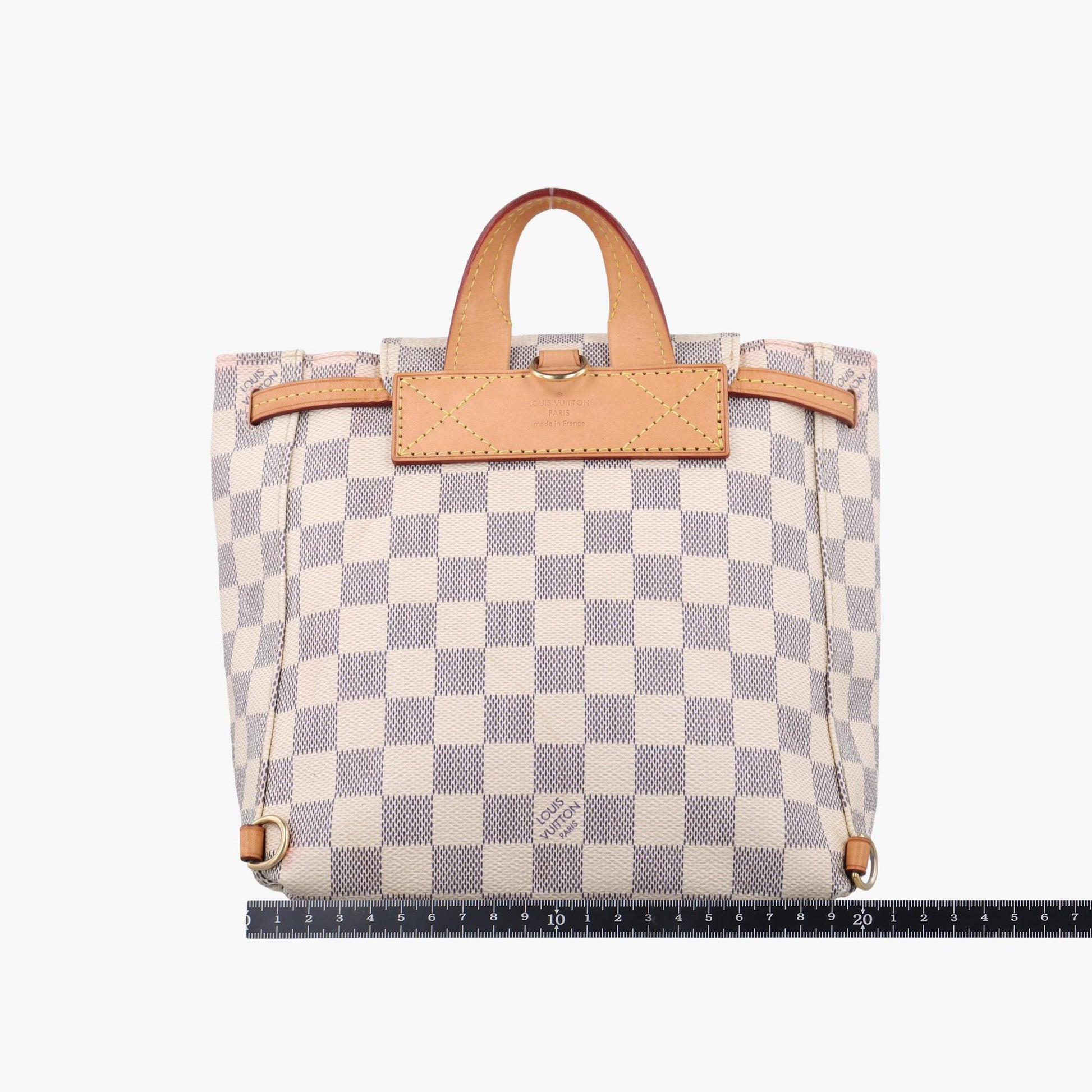 ルイヴィトン Louis Vuitton リュック/バックパック レディース スペロンBB ホワイト ダミエキャンバス N44026 SR1187