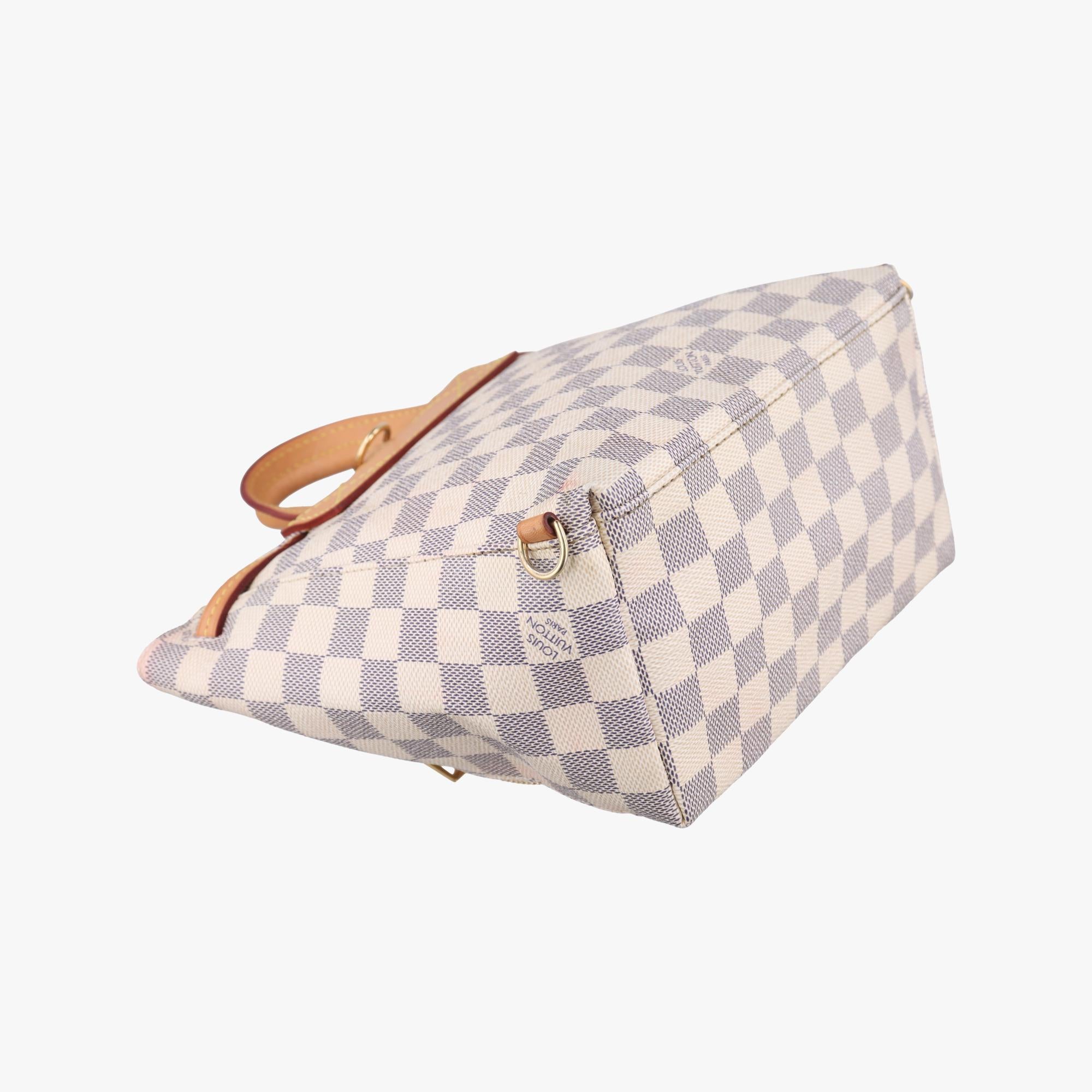 ルイヴィトン Louis Vuitton リュック/バックパック レディース スペロンBB ホワイト ダミエキャンバス N44026 SR1187