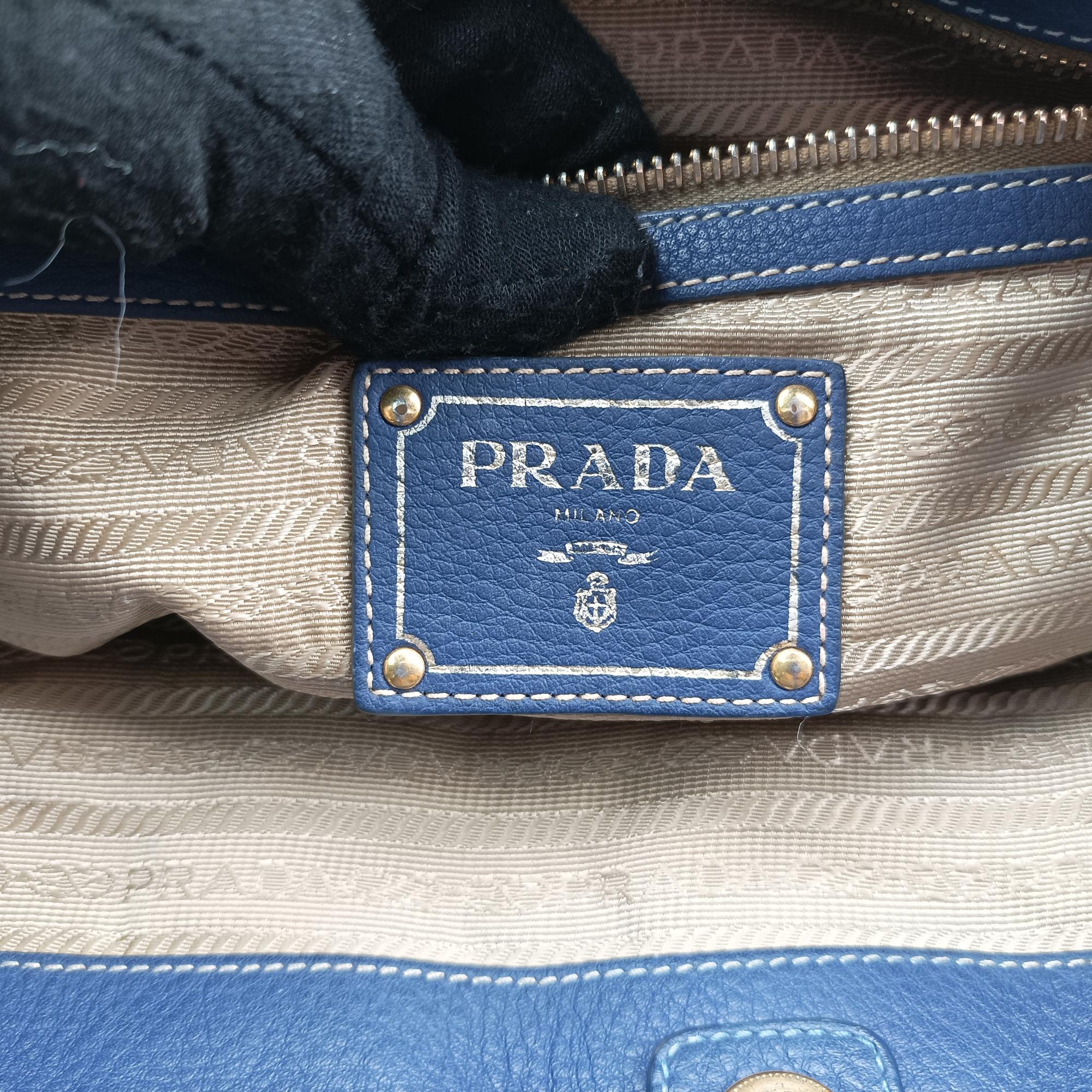 プラダ Prada ショルダーバッグ レディース ブルー 204