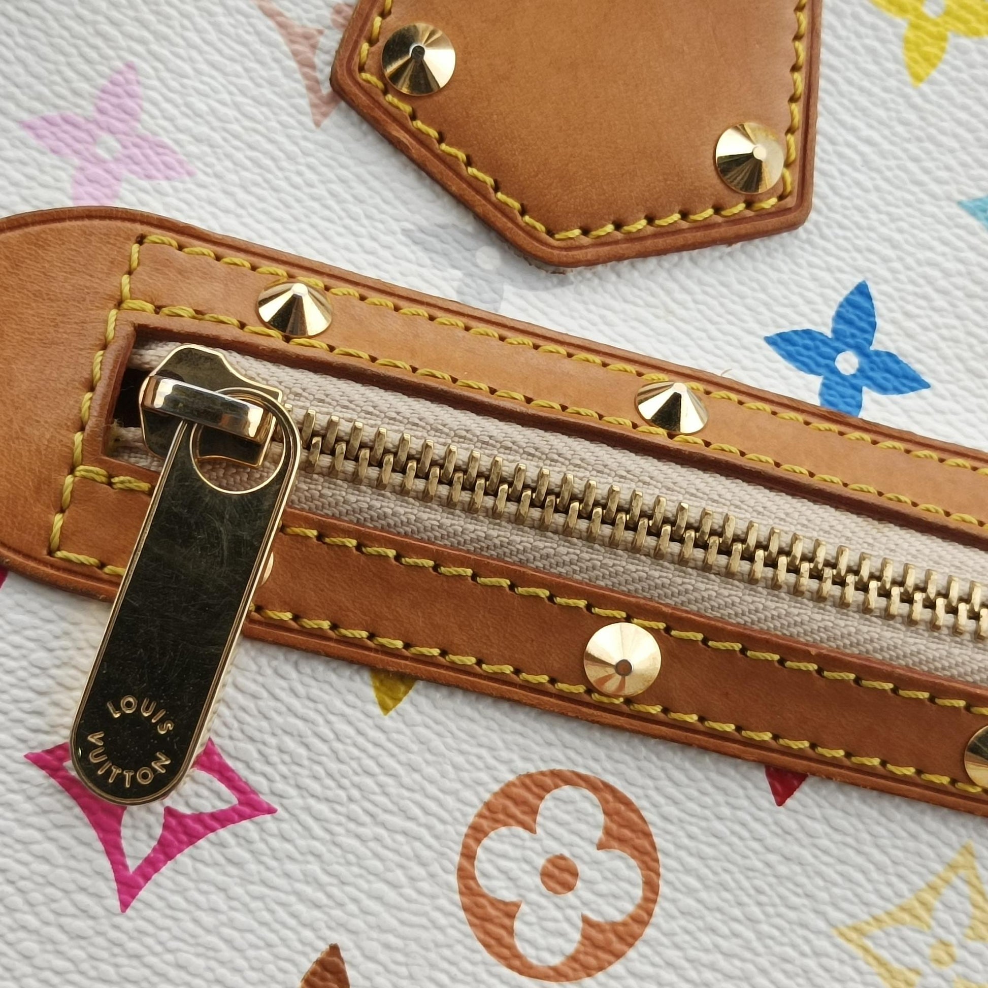 ルイヴィトン Louis Vuitton ハンドバッグ レディース アルマ PM ホワイト モノグラム マルチカラー M92647 FL0043